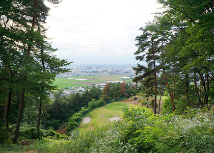 まつもと里山キャンプ場景色